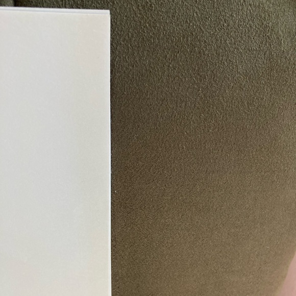 Lulu’s Lace Up Olive Green Dress - Picture 7 of 14